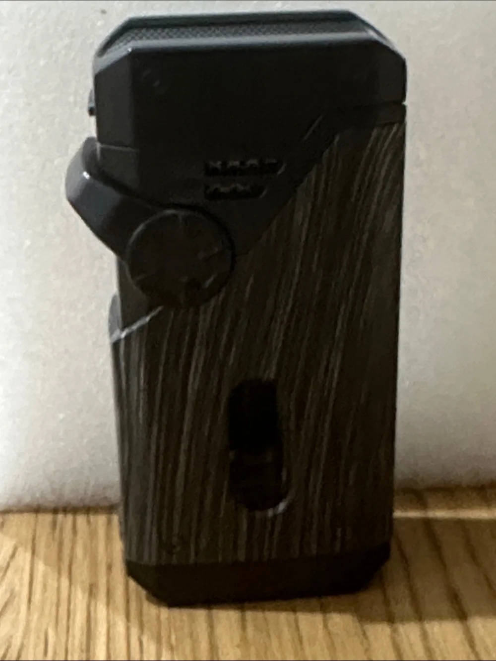 Black and Gray Pocket Cigar Cutter Lighter